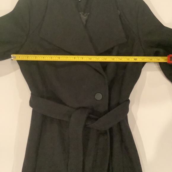 M.A.A.C London Minimalist Wool Coat Size Small - Picture 12 of 13